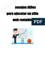 10 Consejos Útiles para Ejecutar Un Sitio Web Rentable