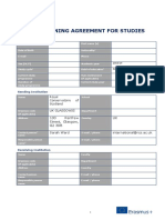 LEARNING AGREEMENT TITLE