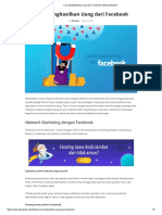 Cara Menghasilkan Uang Dari Facebook - Blog Dewaweb