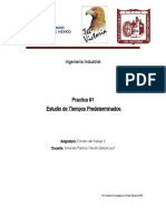 Ingeniería Industrial: Estudio de Tiempos Predeterminados