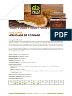 Ficha Técnica - Mermelada de Copoazú PDF