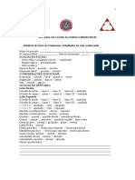 Sistema de Saúde da PMMG/CBMMG/IPSM - Relatório de Início de Tratamento Ortodôntico