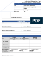 Iep Individual Education Plan Version 2