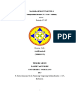 MAKALAH MANUFAKTUR 2 Pengenalan Mesin CN