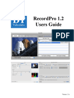 RecordPro Users Guide