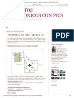 Proyectos Electronicos Con Pics - Inversion de Giro - Motor DC