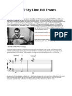 5 Ways To Play Like Bill Evans PDF