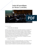 El Nuevo Diseño Del Paradigma Educativo de México