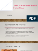 Filming Corrosion Inhibitor For Oil and Gas Field PDF
