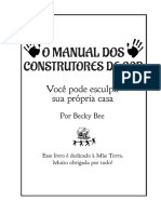 Construa sua casa de cob manualmente