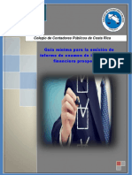 Circular05-2014 - Guía Mínima para La Emisión de Informe de Examen de Información Financiera Prospectiva PDF