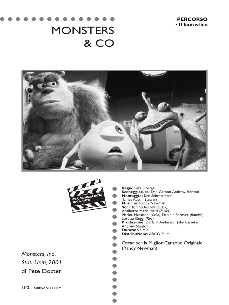 Monsters \u0026 Co PDF | PDF, image size:768x1024