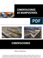 Exp-Cimentaciones de Mampostería PDF