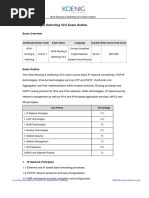 HCIA-Routing & Switching V2.5 Exam Outline