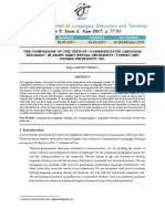 The Comparison of The View of Communicative Langua PDF