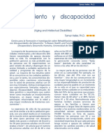 Discapacidad Intelectual Envejecimiento PDF