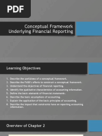 Conceptual Framework Underlying Financial Reporting