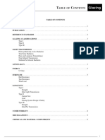 Glazing: Able of Ontents