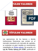 Títulos Valores 1