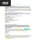 Cahier d'activites Dossier 2
