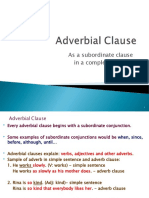 Adverb Clauses Explained