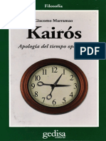 Marramao - Kairós - Apología Del Tiempo Oportuno - Gedisa