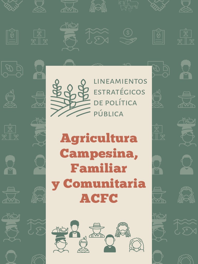 Lineamientos de Política para ACFC en Colombia | PDF | Organización de ...