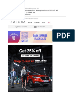 Win An MGZS Crossover SUV When You Shop at 25 Off ? PDF