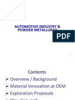 Automotive and Powder Metallurgy