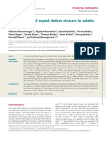 Benefit of Atrial Septal Defect Closure in Adults: Impact of Age