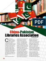 PIVOT China Pakistan Libraries Association