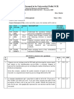 CHRIST (Deemed To Be University) Delhi NCR: School of Business and Management Mid Semester Examination - December 2020