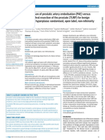 A2 (Comparison of Prostatic Artery Embolisation (PAE) Versus Transurethral Resection of The Prostate (TURP) For Benign Prostatic Hyperplasia Randomised, Open Label, Non-Inferiority Trial)