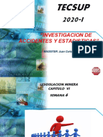 Capitulo Vi Accidentes y Estadisticas en Mineria en Plantas 2020-I PDF