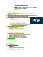 Nutritional Assesstment - Is An Attempt To Identify The Nutritional Status of An Individual