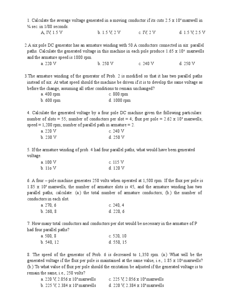 Parallel Paths in DC Generators | PDF | Electric Motor | Electric Generator