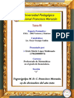 ERICK. T8, (V Y M), PIII, Tegucigalpa PDF