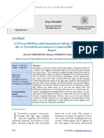 Fasciola: A 53-Year-Old Man With Intermittent Colicky Abdominal Pain Due To Incarceration in Common Bile Duct: A Case