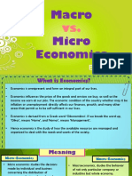 Macro Micro Economics: by Edu CBA