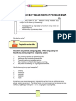 MISOSA Mga Pang-Uri Sa Iba't-Ibang Anyo at Paksang Diwa PDF