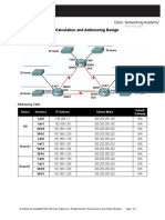 Lab 9.1: Basic VLSM Calculation and Addressing Design: Topology Diagram