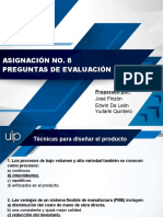 Asignación No. 8 - Preguntas de Evaluación Final