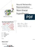 Neural Networks: Representation: Non-Linear Hypotheses