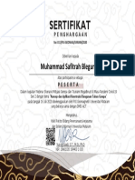 Muhammad Safitrah Blegur Sertifikat PUIDMII 2