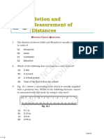 Motion and Measurement of Distances: (A) Decametre (B) Metre (C) Centimetre (D) Kilometre