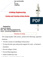 Drilling Engineering: Casing and Cansing String Desing