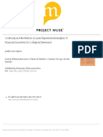 On Money and Motivation A Quasi-Experimental Analysis of Financial Incentives For College Achievement