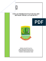 Proposal Rutilahu Ds. Batujaya