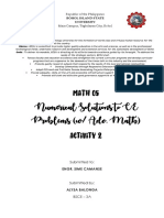 Numerical Solutions To CE Problems (W/ Adv. Math)