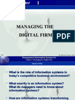 Managing The Digital Firm